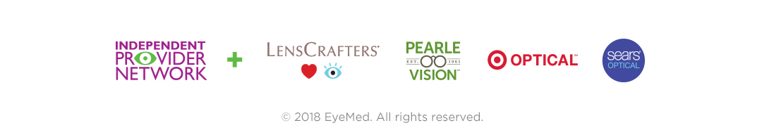 Independent Provider Network, LensCrafters, Pearle Vision, Optical, Sears Optical